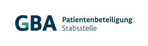 Logo der Stabsstelle Patientenbeteiligung im Gemeinsamen Bundesausschuss (GBA)